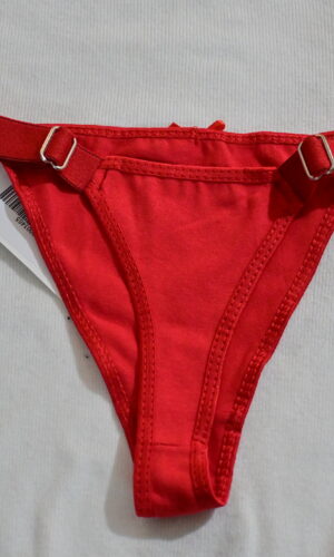 Colaless regulable de algodón, cómoda y adaptable para uso diario roja